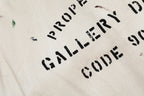 Gallery Dept. men’s antique white paint splatter cotton trucker jacket