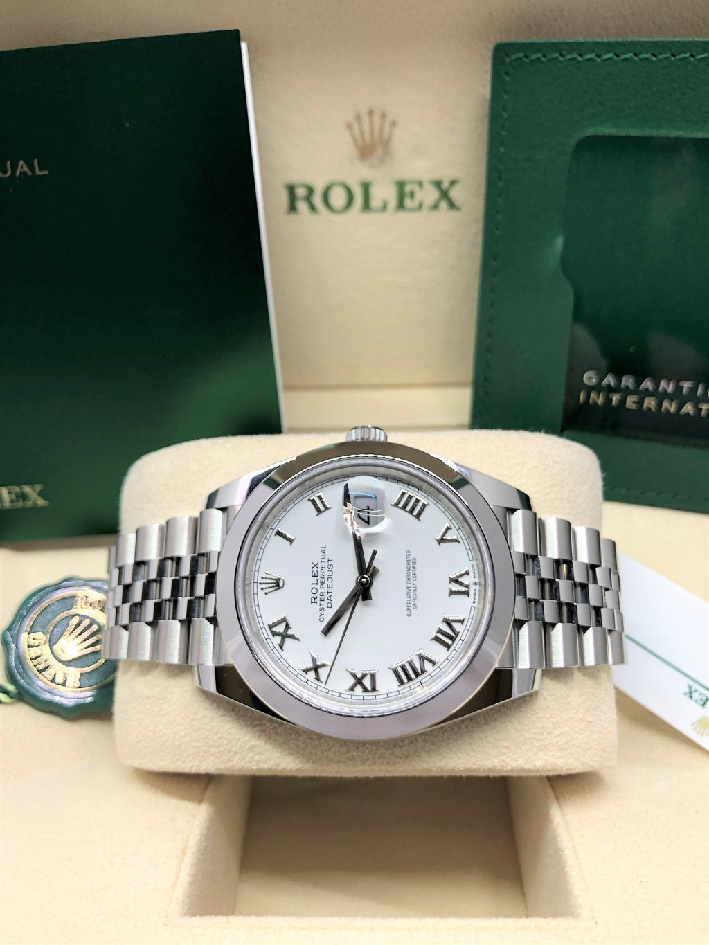 2021 Rolex Datejust 41 126300 Watch