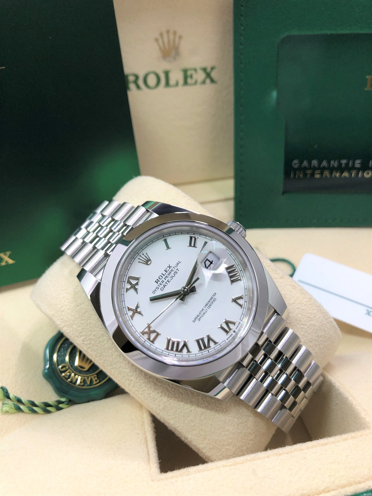 2021 Rolex Datejust 41 126300 Watch