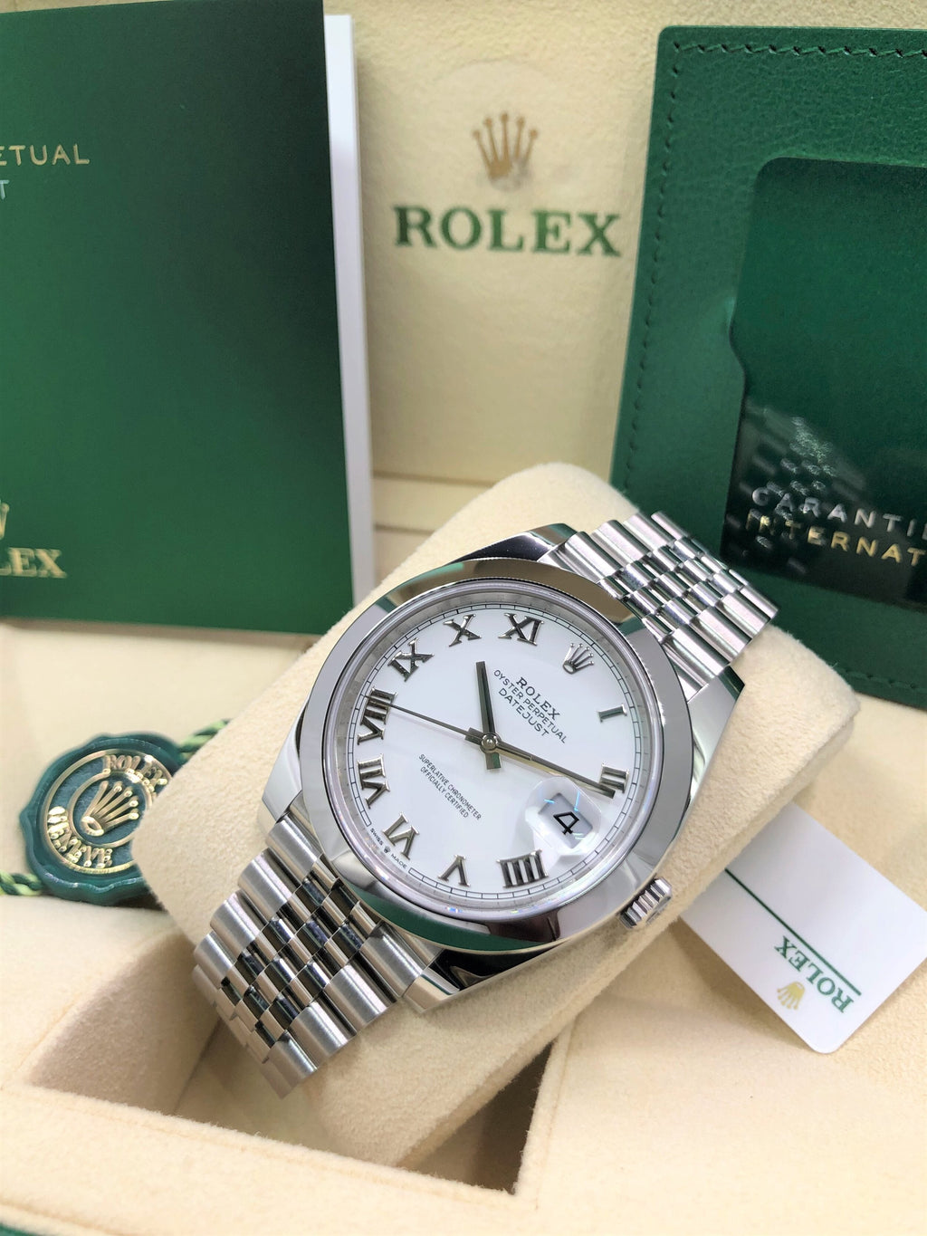 2021 Rolex Datejust 41 126300 Watch