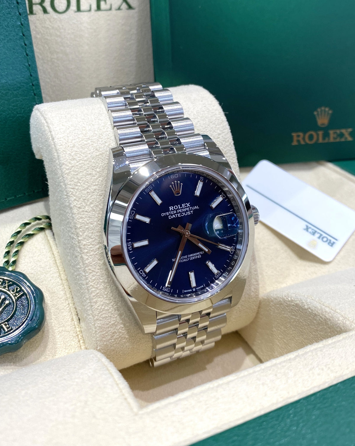 2021 Rolex Datejust 41 126300 Watch