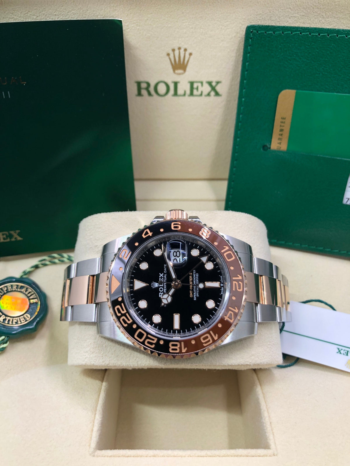 2018 Rolex GMT-Master II Rootbeer 126711CHNR Watch