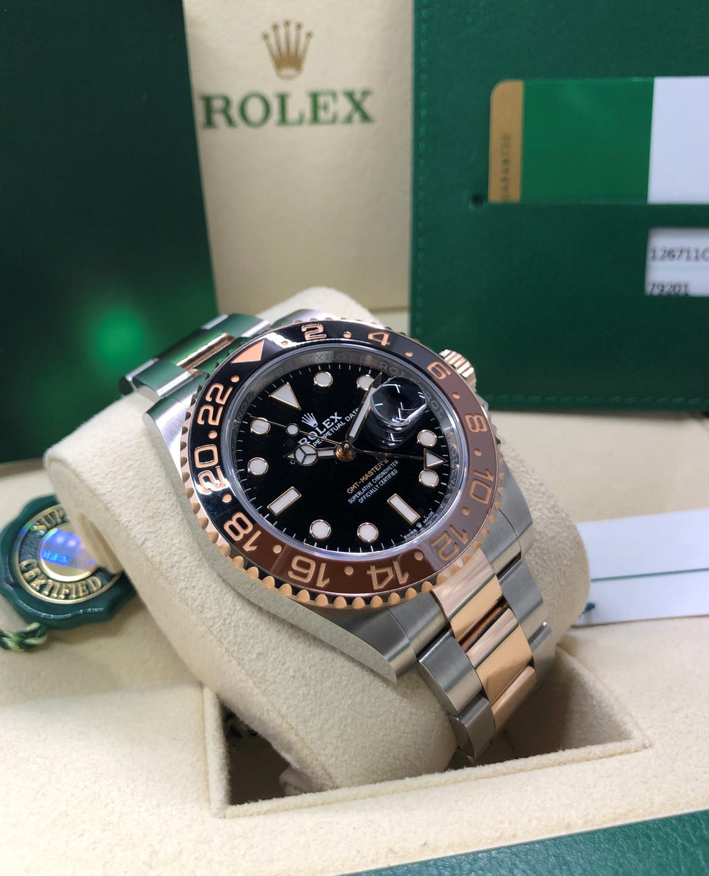 2018 Rolex GMT-Master II Rootbeer 126711CHNR Watch