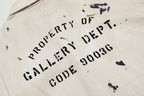 Gallery Dept. men’s antique white paint splatter cotton trucker jacket