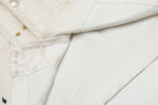Gallery Dept. men’s antique white paint splatter cotton trucker jacket