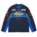 Supreme x Vanson Leathers Men's Long Sleeve Racing Jersey Top - Navy / Blue