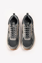 Zilz Men's Multi-Piece Chunky Trainers - Gray