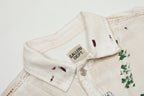 Gallery Dept. men’s antique white paint splatter cotton trucker jacket