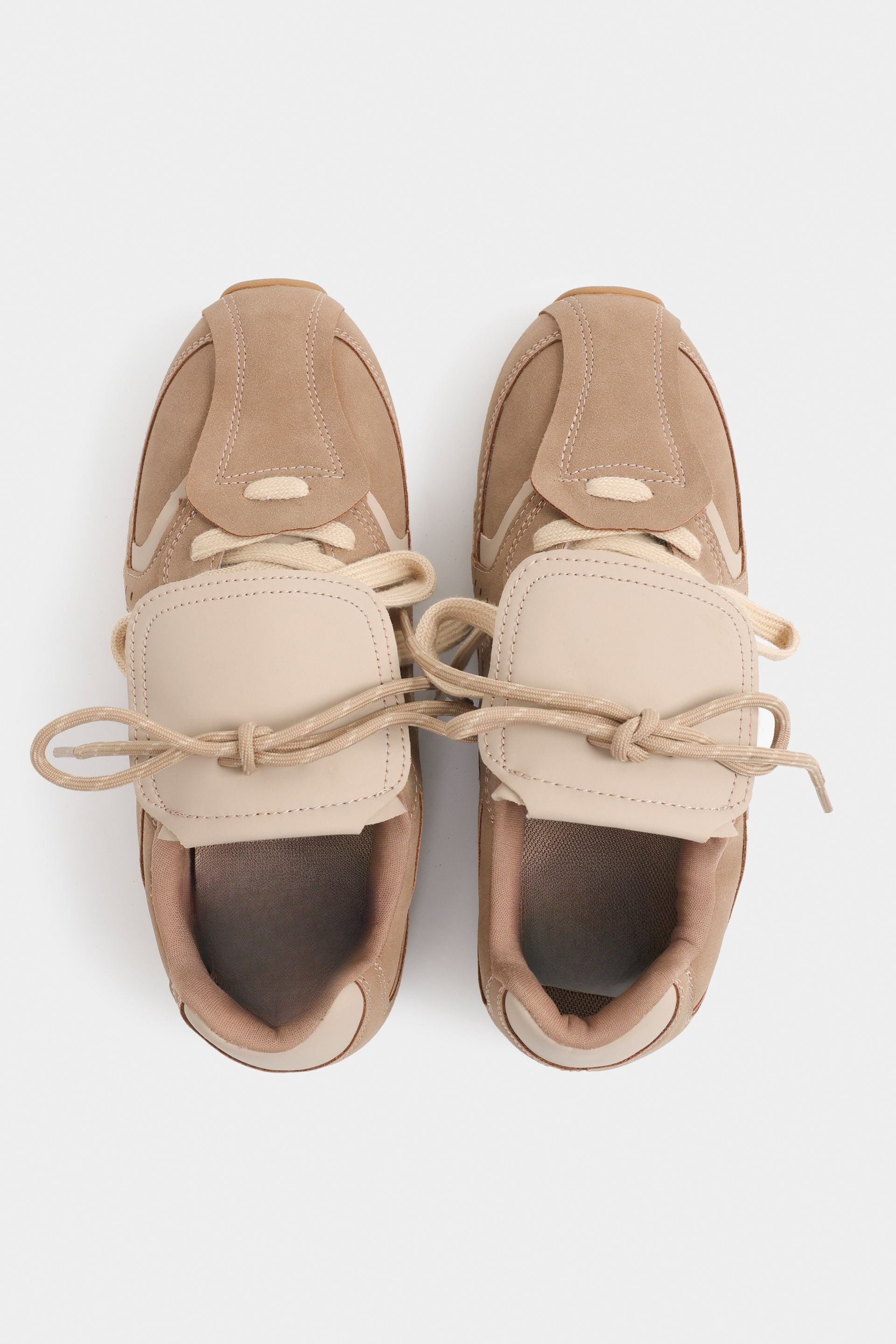 Zilz Multi-Piece Suede Sneakers