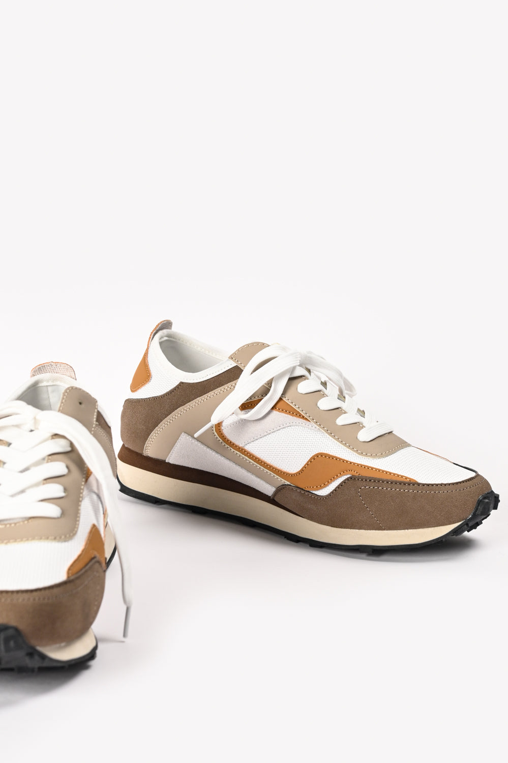 Zilz Multi-Piece Trainers - Beige