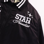 Hellstar men’s Path to Paradise graphic satin bomber jacket