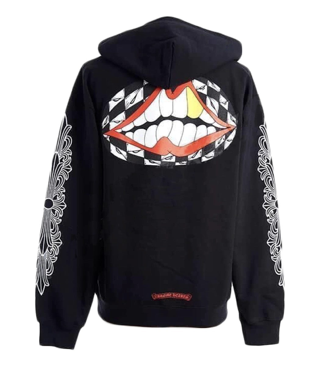 Chrome-Hearts-Matty-Boy-Flower-Chomper Hoodie