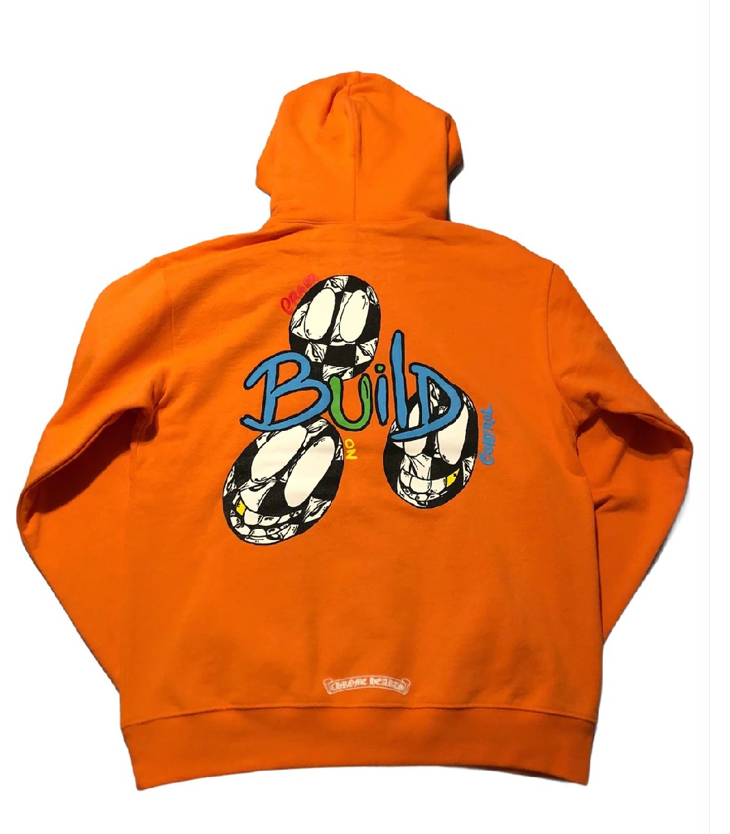 Chrome Hearts Matty Boy Link & Build Hoodie-orange - Rover Jackets