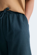 Zilz Men's Regular Fit Non-Denim Shorts - Green