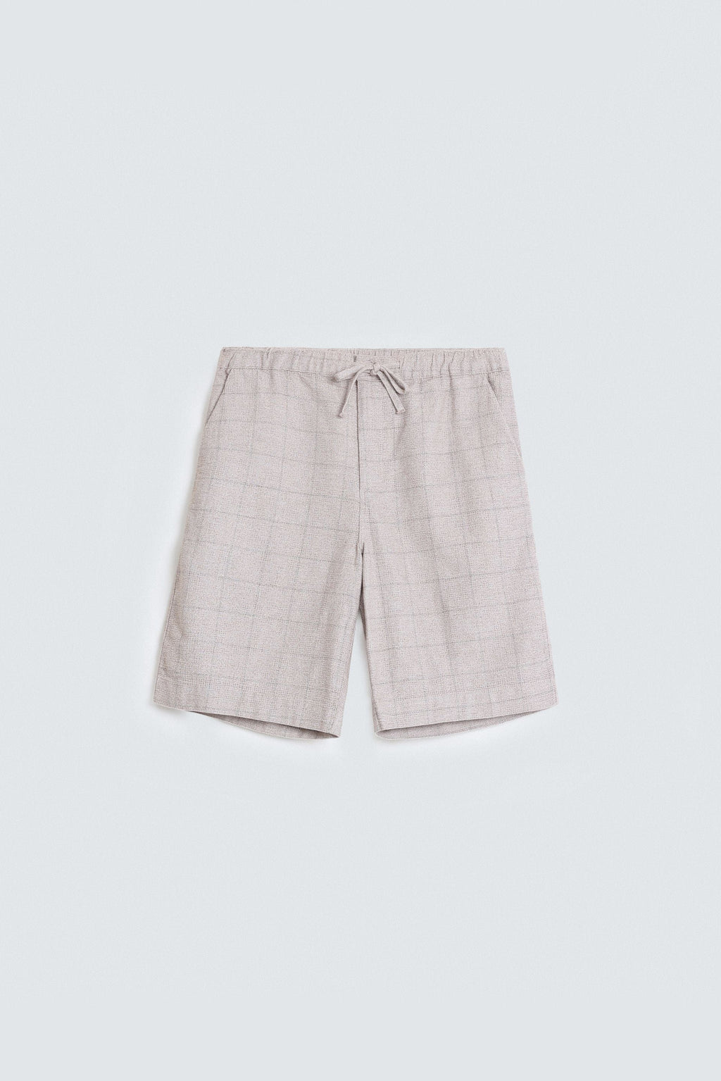 Zilz Men's Checkered Shorts - Brown