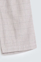 Zilz Men's Checkered Shorts - Brown