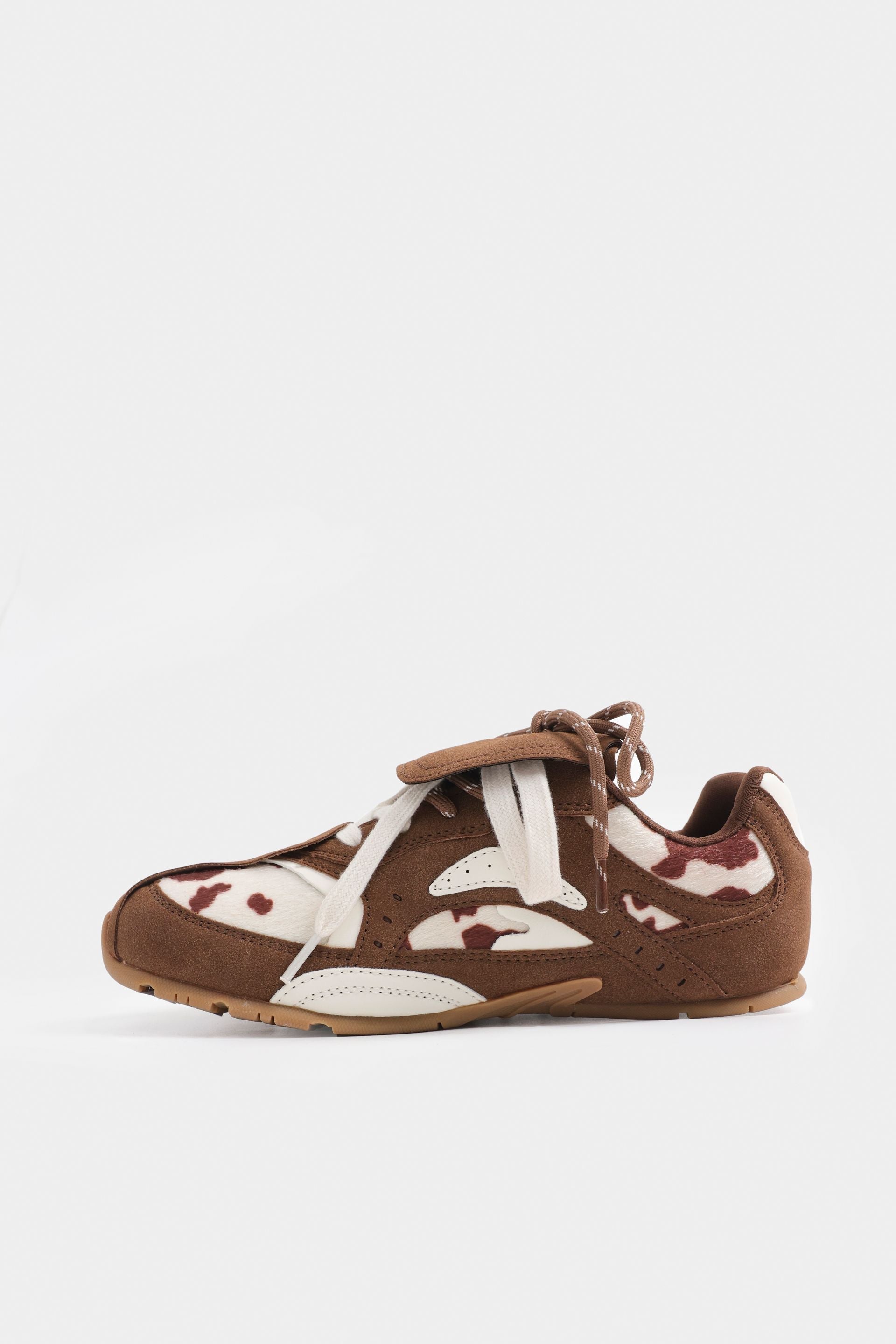Zilz Multi-Piece Suede Sneakers