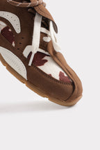 Zilz Multi-Piece Suede Sneakers