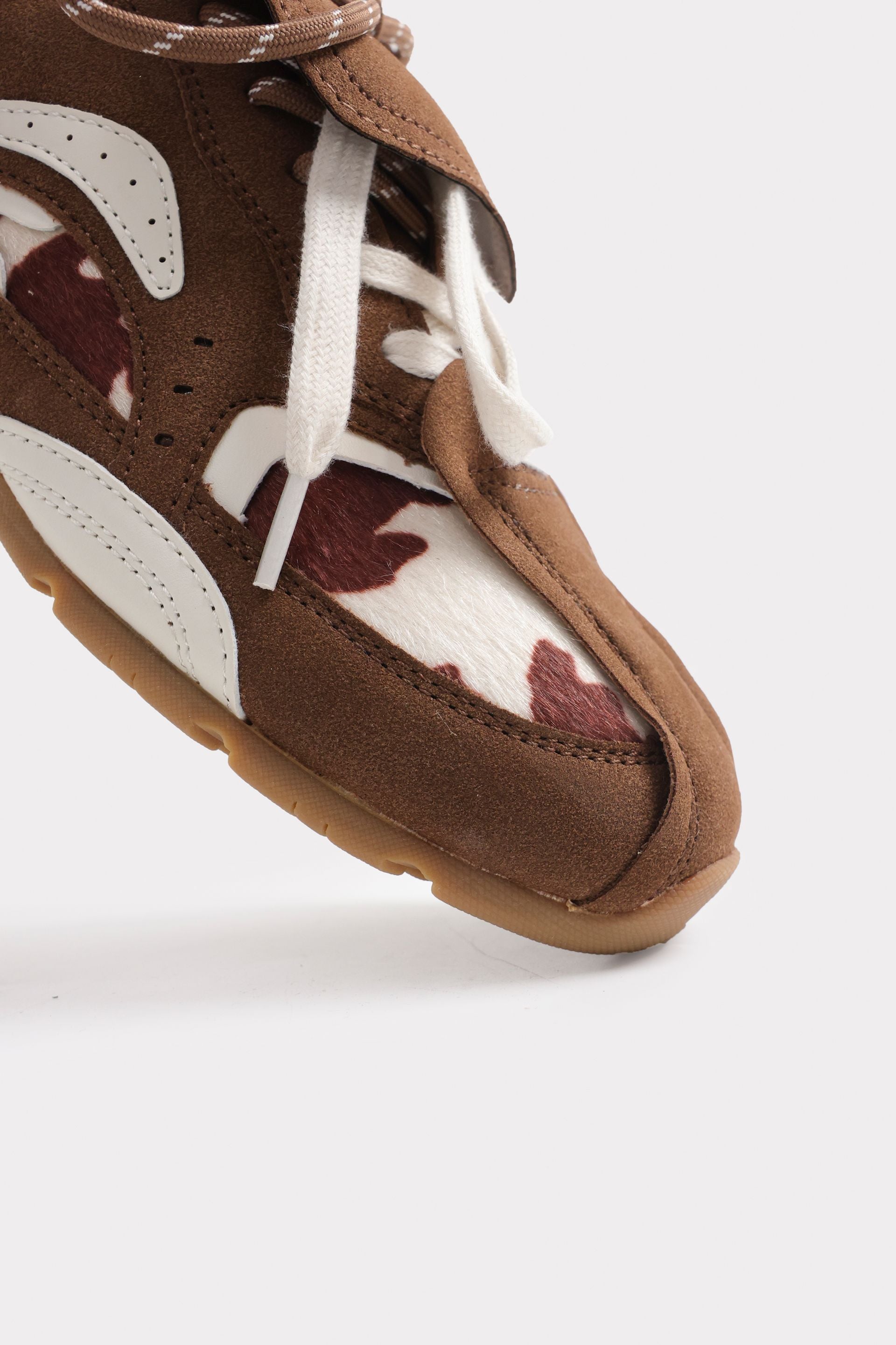 Zilz Multi-Piece Suede Sneakers