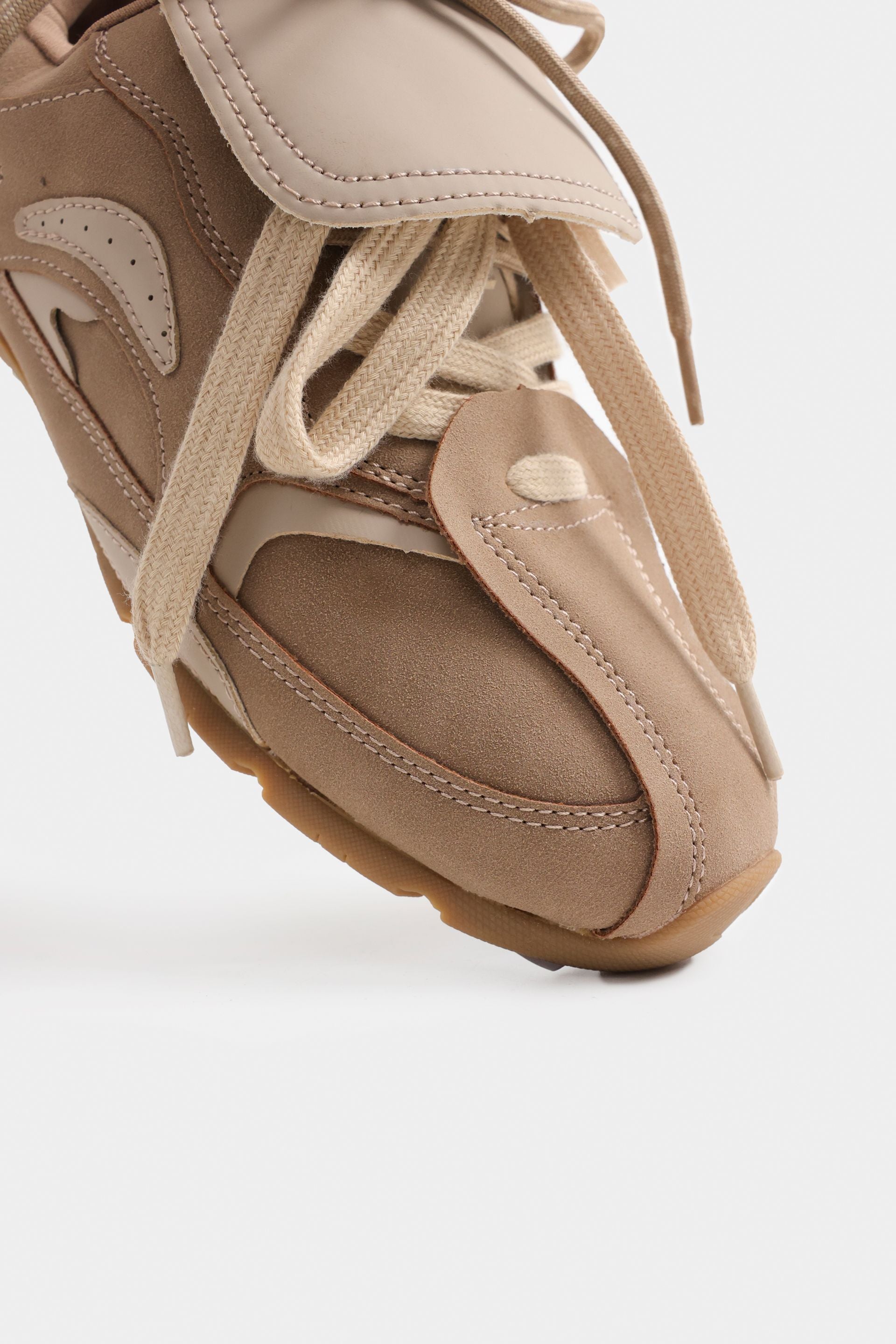 Zilz Multi-Piece Suede Sneakers