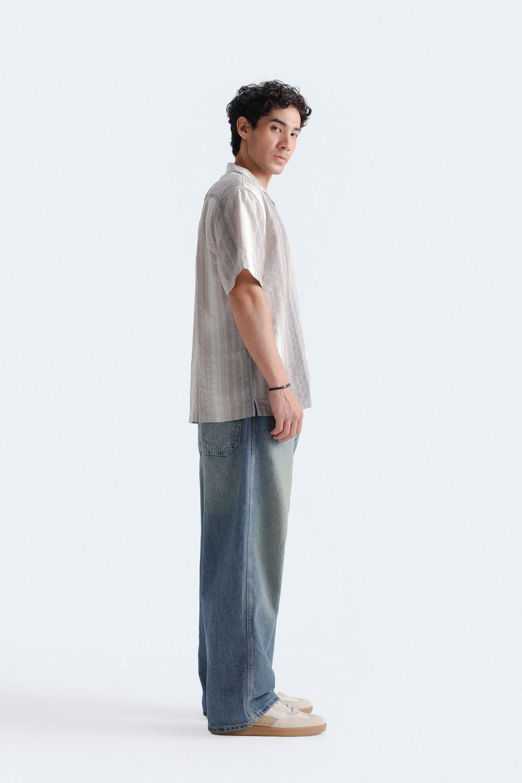 Zilz Men's Relaxed Fit Jeans - Blue