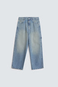 Zilz Men's Relaxed Fit Jeans - Blue