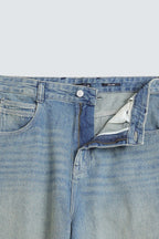 Zilz Men's Relaxed Fit Jeans - Blue