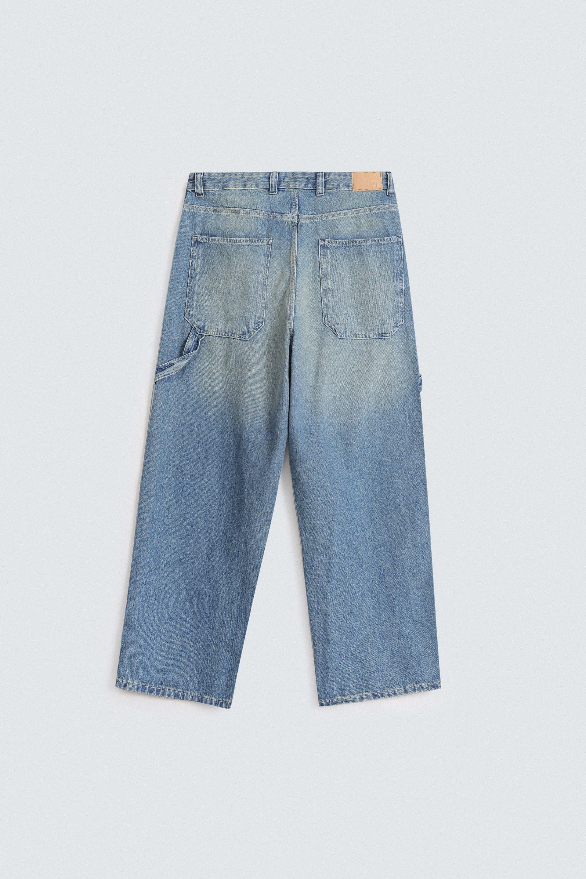 Zilz Men's Relaxed Fit Jeans - Blue