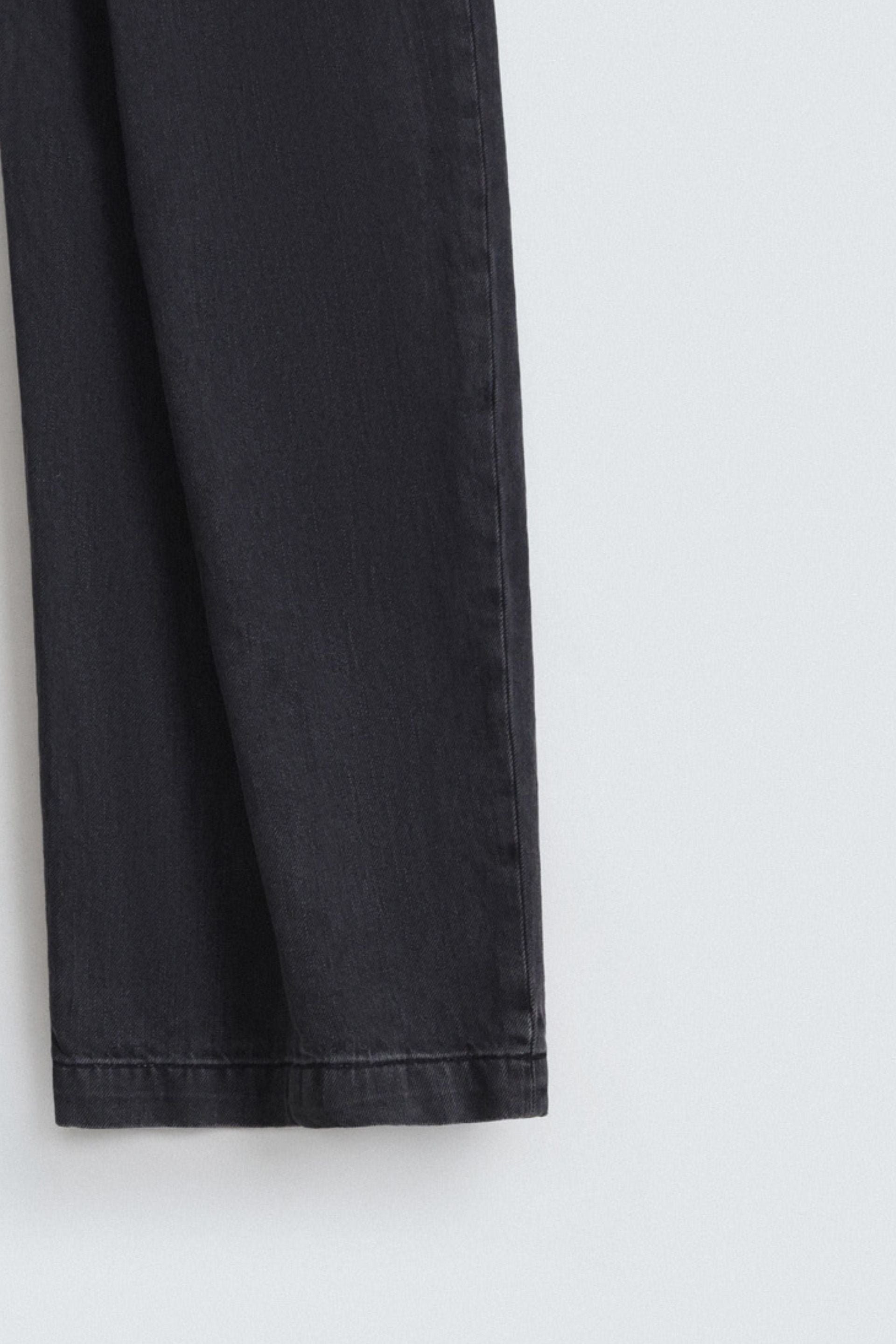 Zilz Men's Baggy Fit Jeans - Black