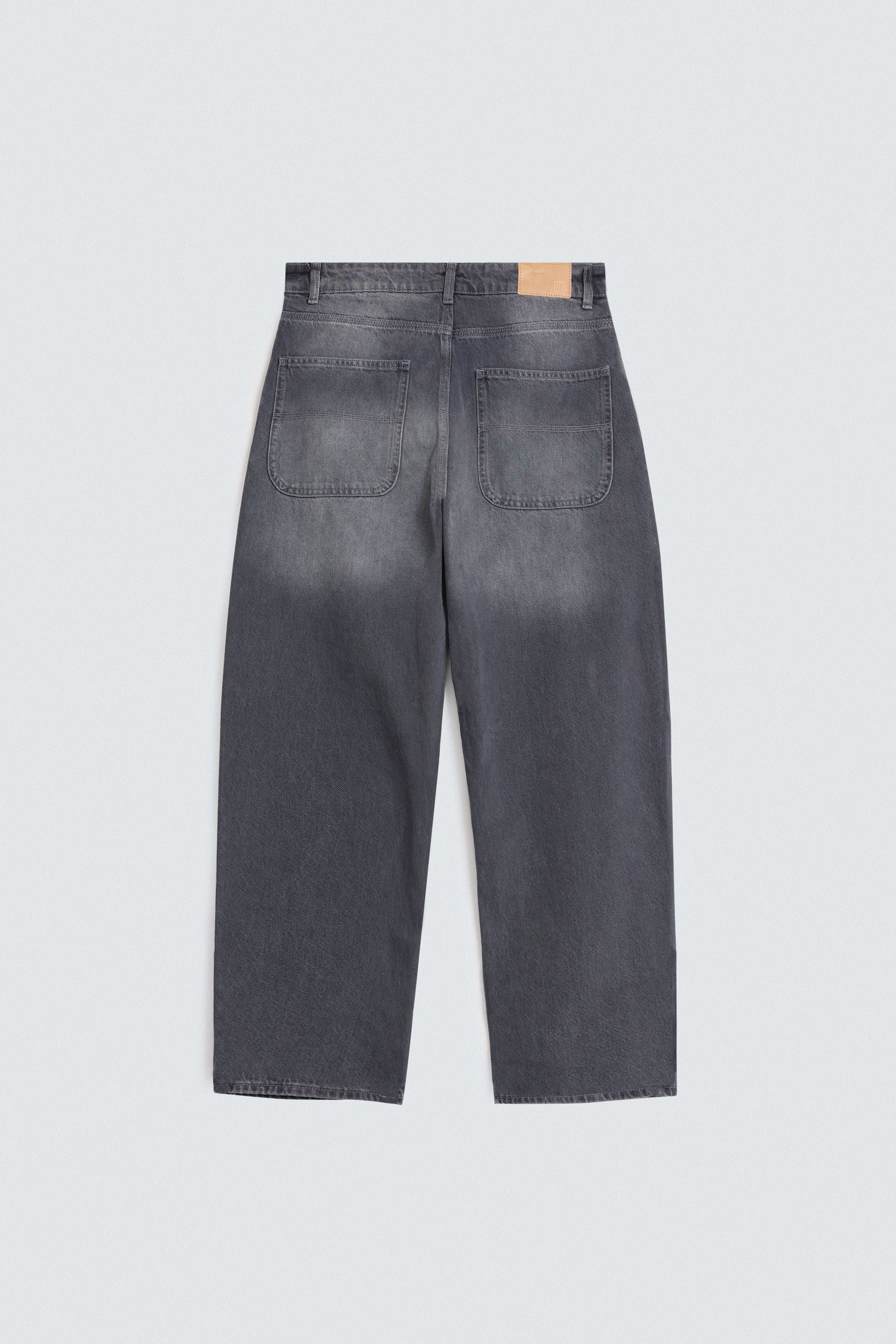 Zilz Men's Skater Fit Jeans - Gray
