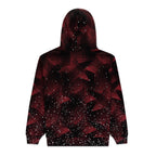 Sp5der Star Plaid Full Zip Hoodie - Black