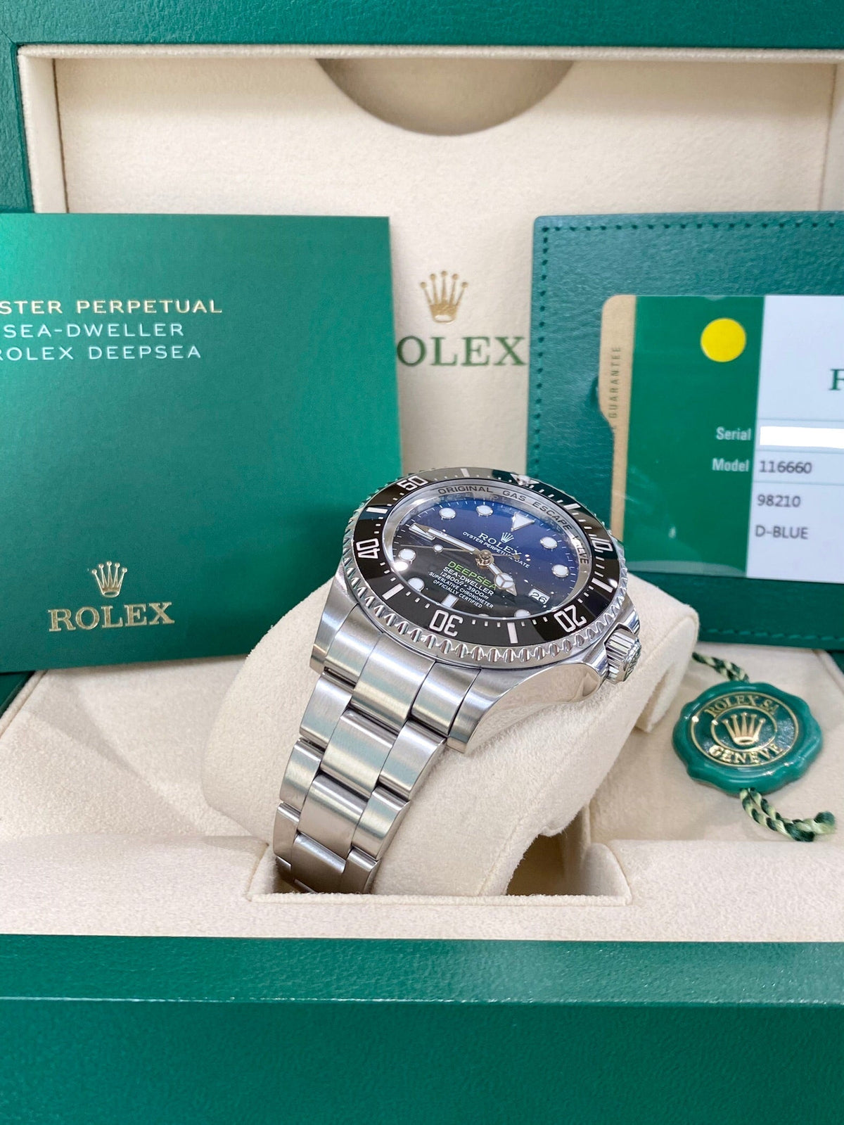 2016 Rolex Deepsea 116660 Watch