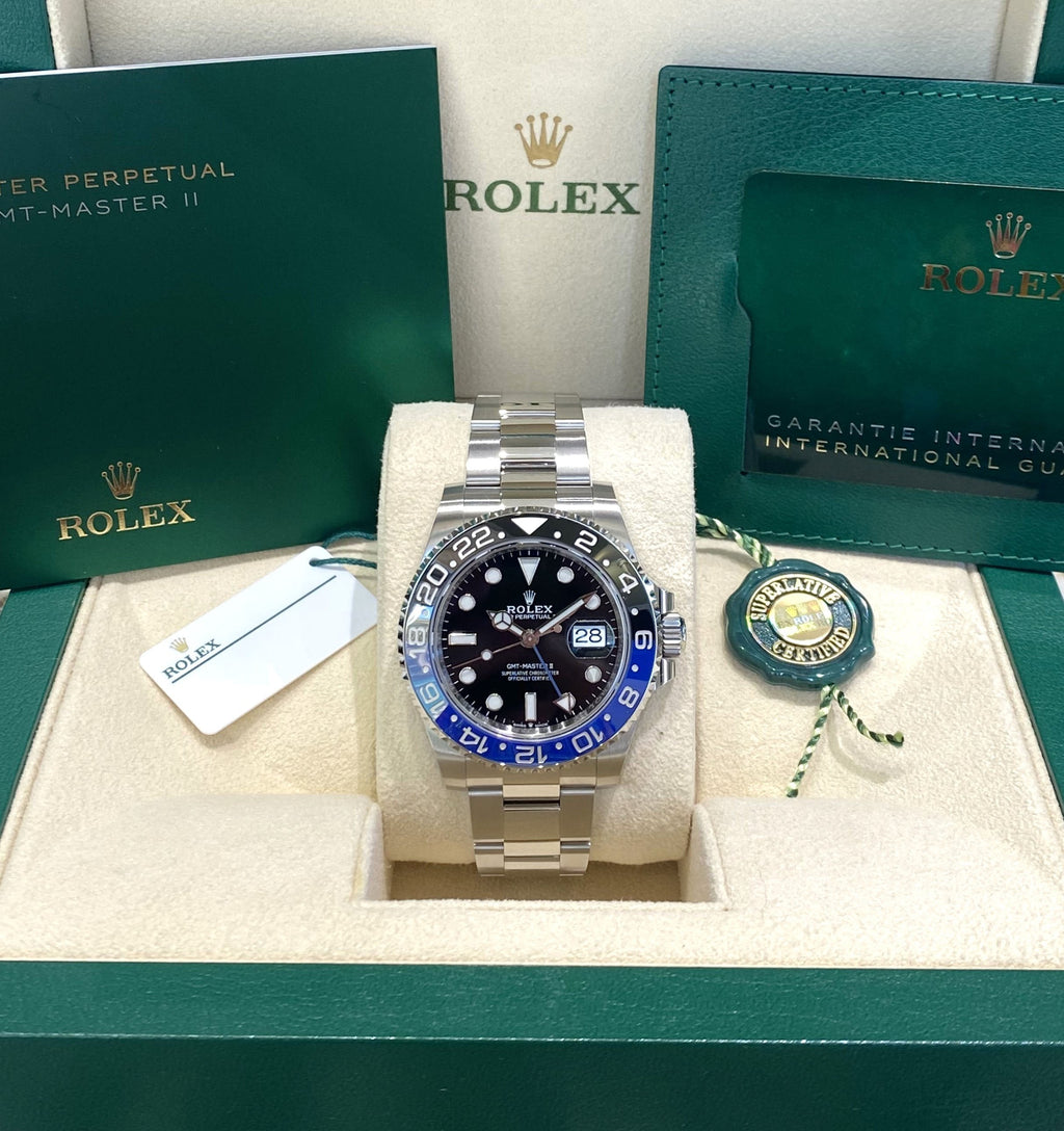 2022 Rolex GMT-Master II Batman 126710BLNR Watch