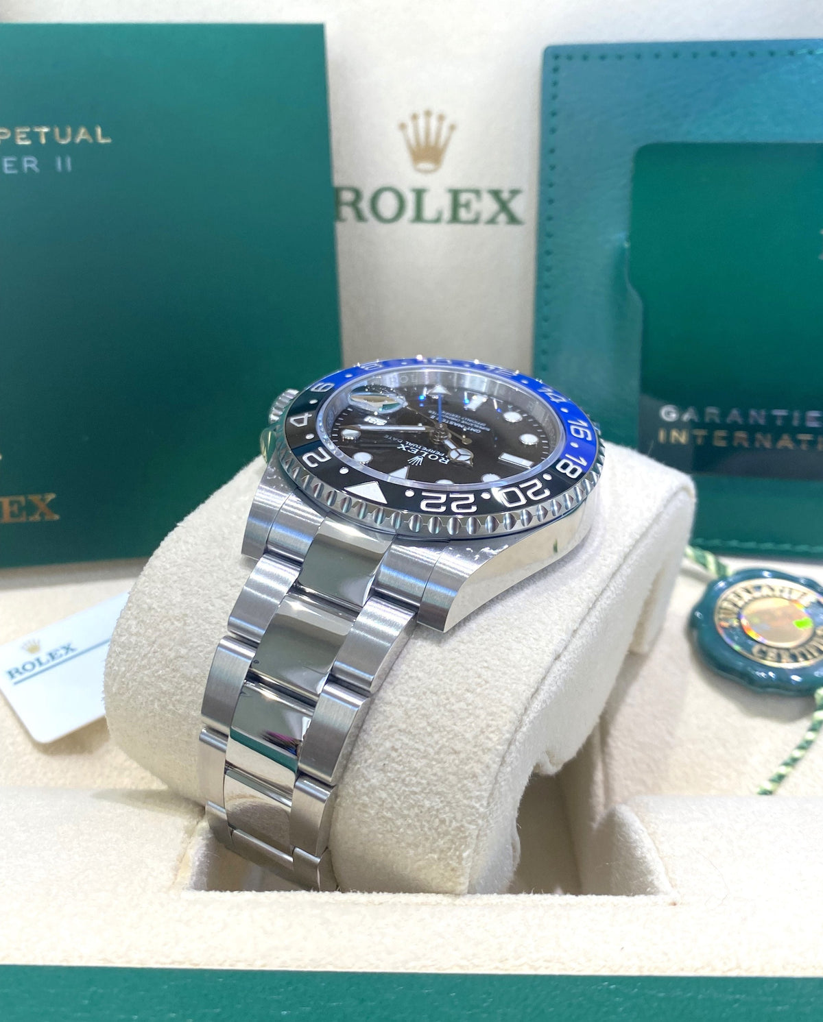 2022 Rolex GMT-Master II Batman 126710BLNR Watch