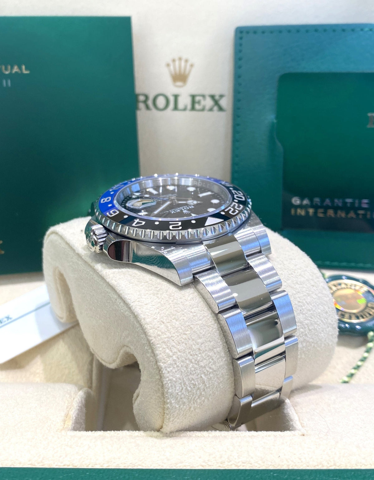 2022 Rolex GMT-Master II Batman 126710BLNR Watch