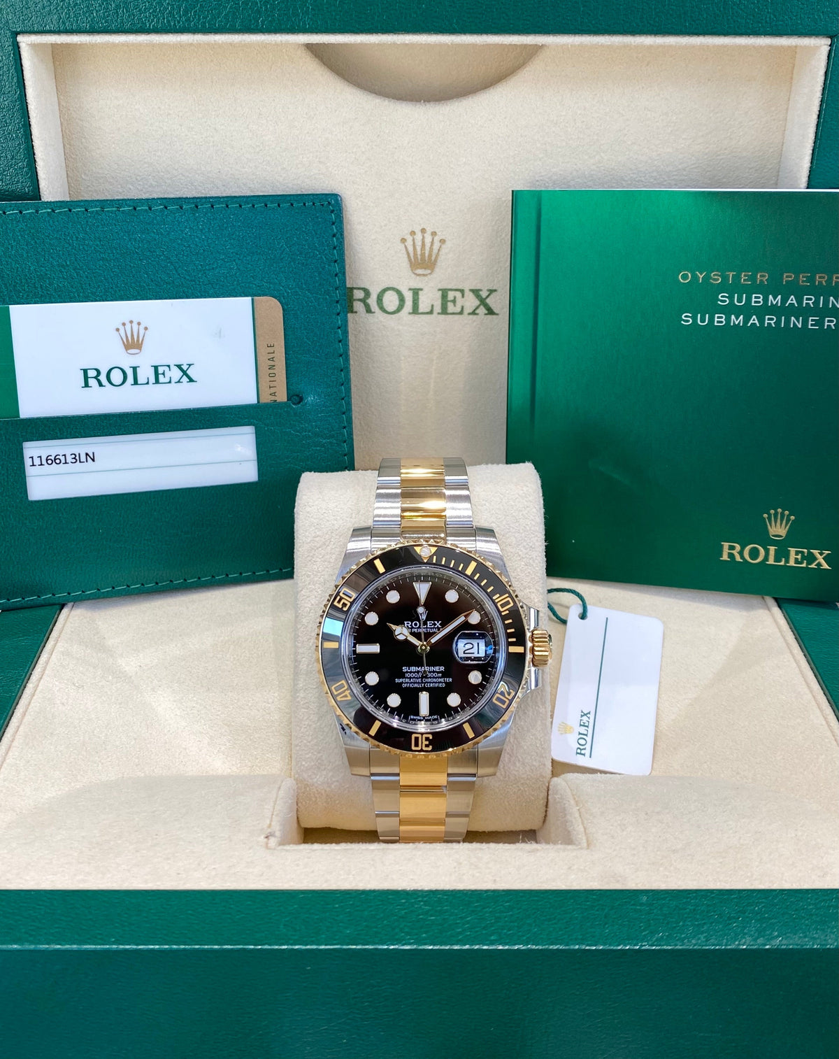 2017 Rolex Submariner 116613LN Watch