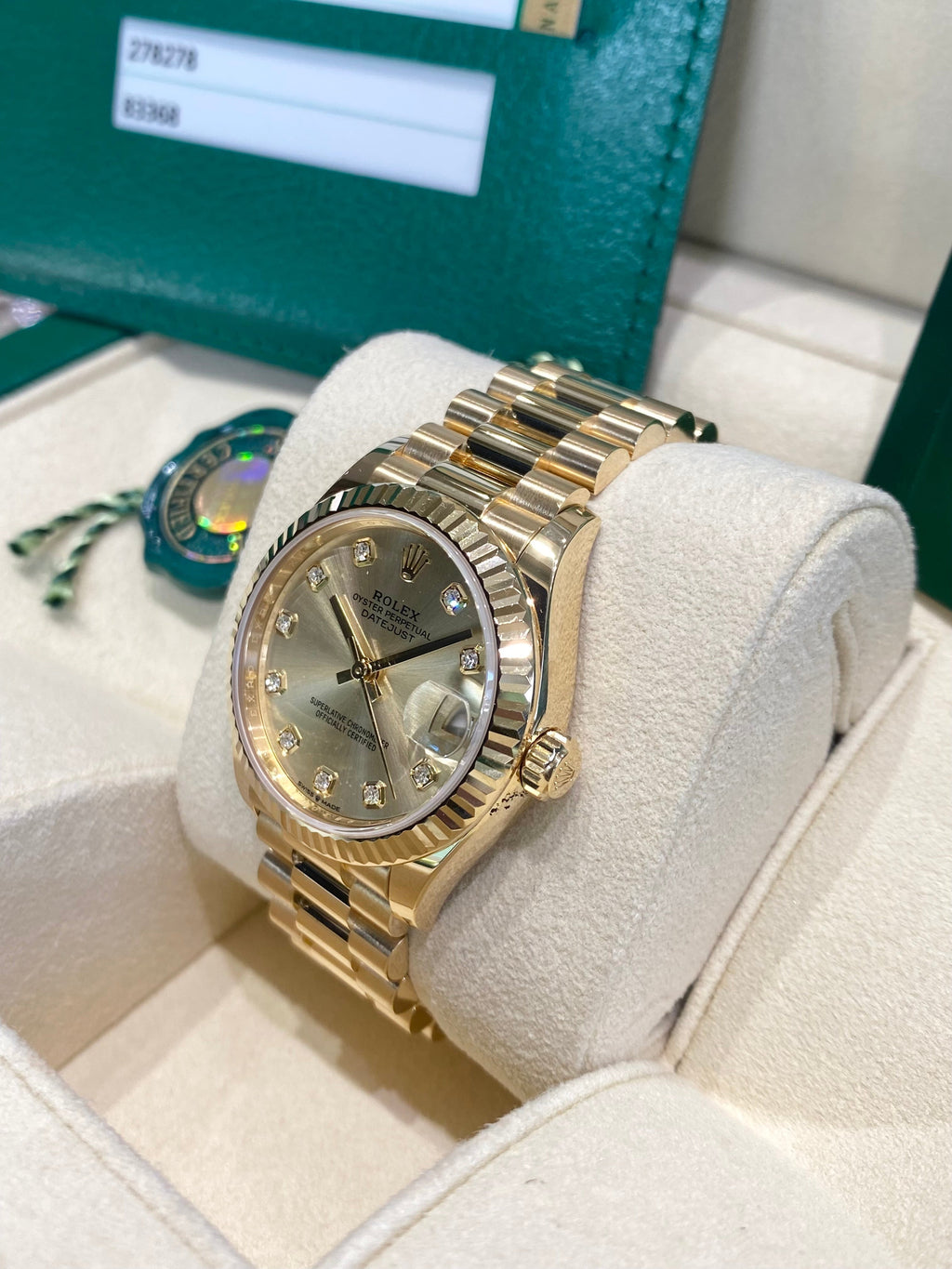 2019 Rolex Datejust 31 278278 Watch