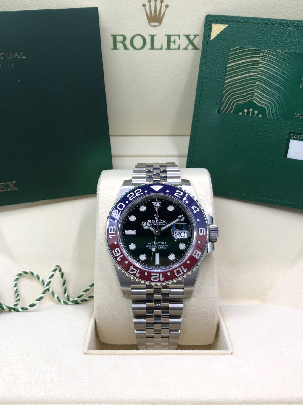 2022 Rolex GMT-Master II Pepsi 126710BLRO Watch