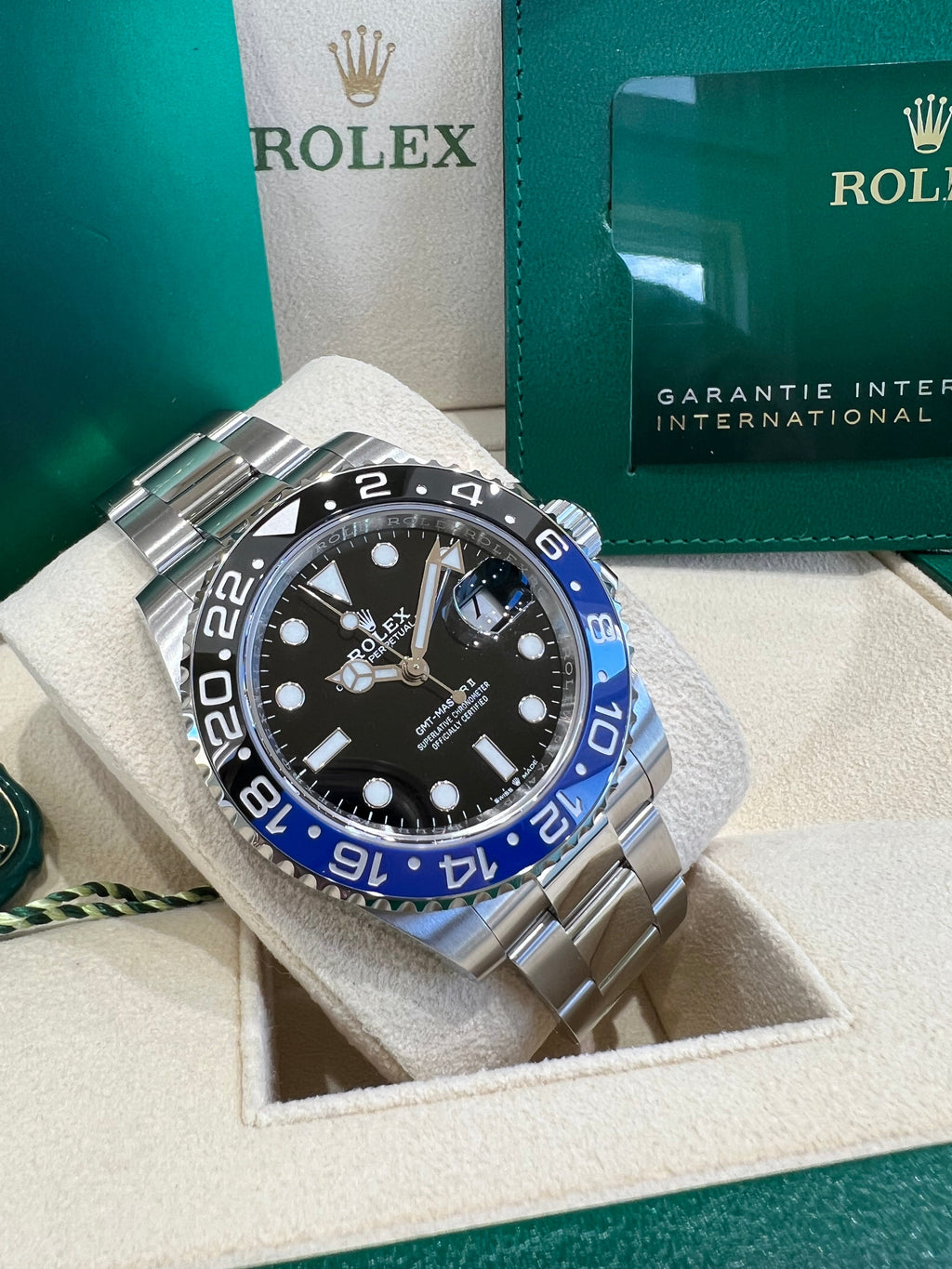 2024 Rolex GMT-Master II Batman 126710BLNR Watch