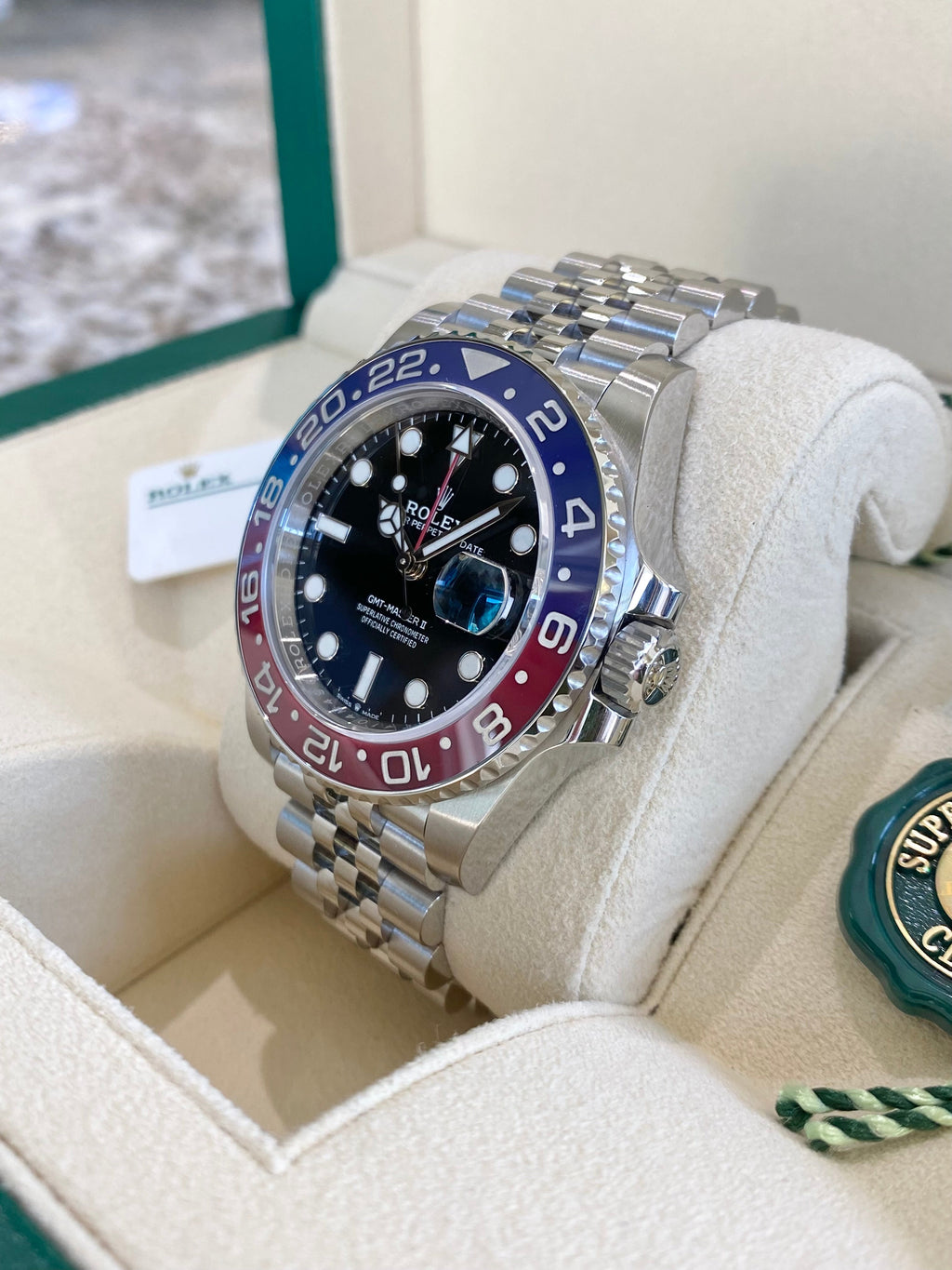 2021 Rolex GMT-Master II Pepsi 126710BLRO Watch