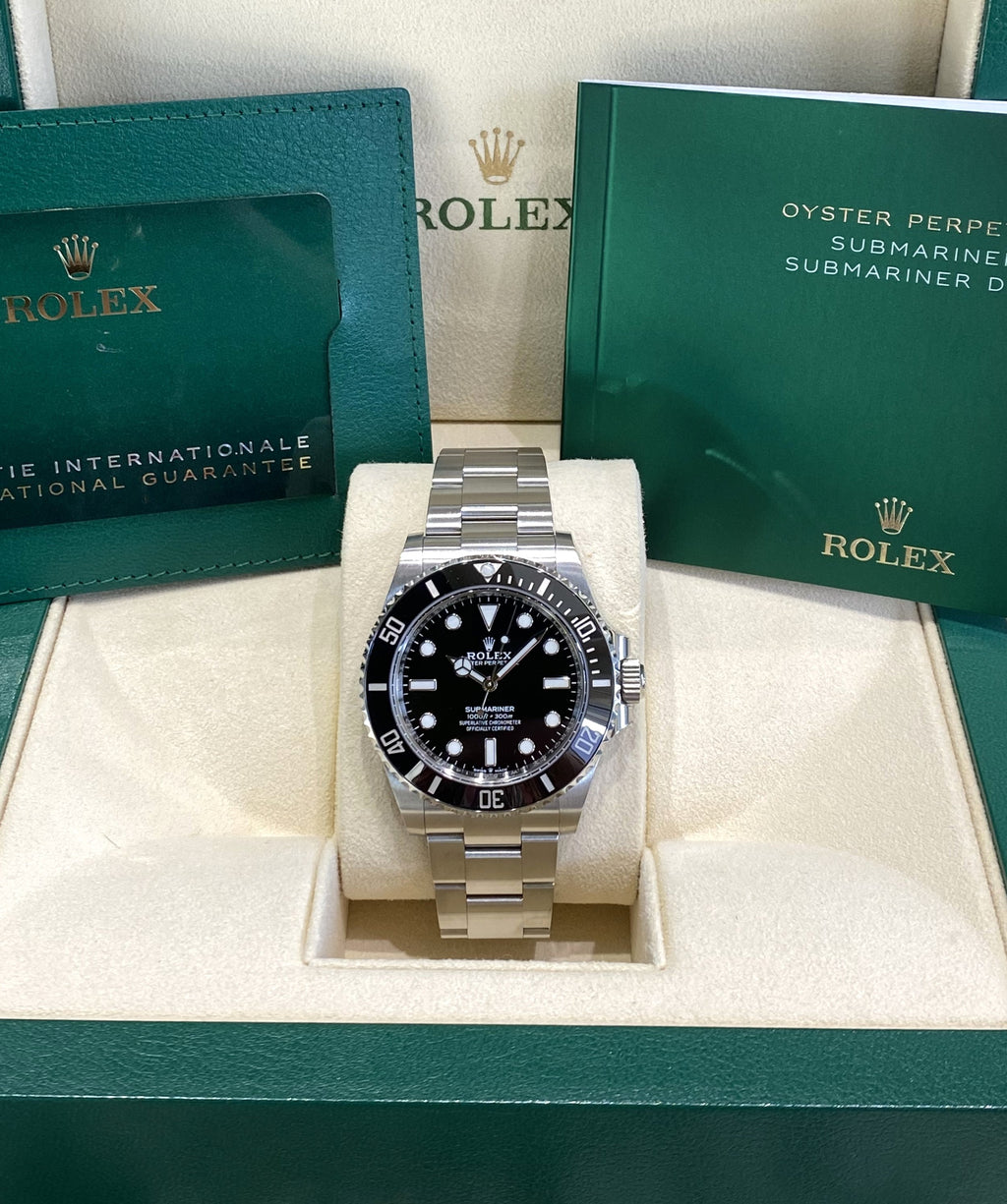 2021 Rolex Submariner No Date 124060 Watch
