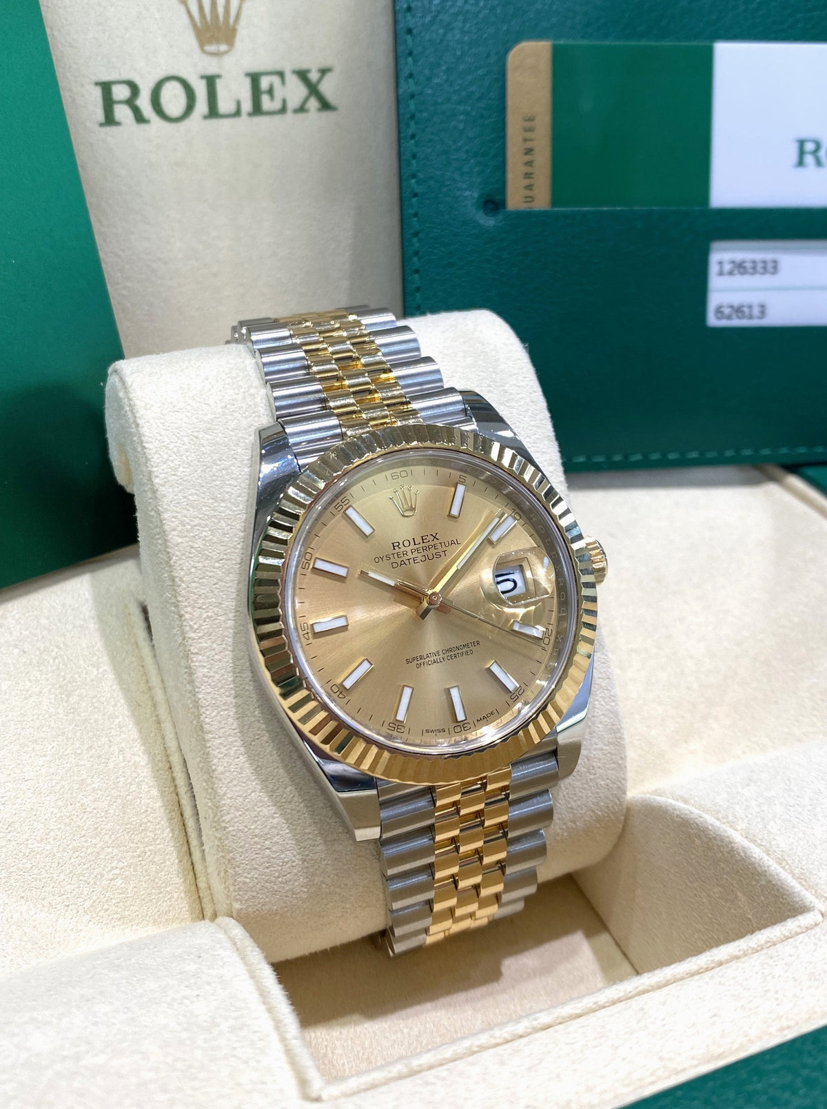 2019 Rolex Datejust 41 126333 Watch