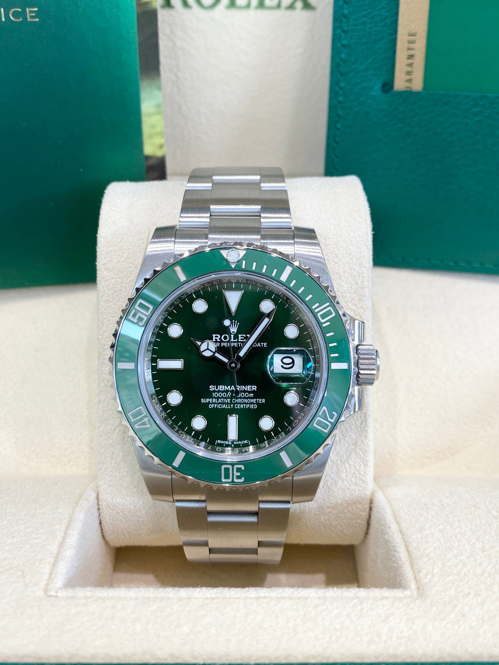 2018 Rolex Submariner Hulk 116610LV Watch