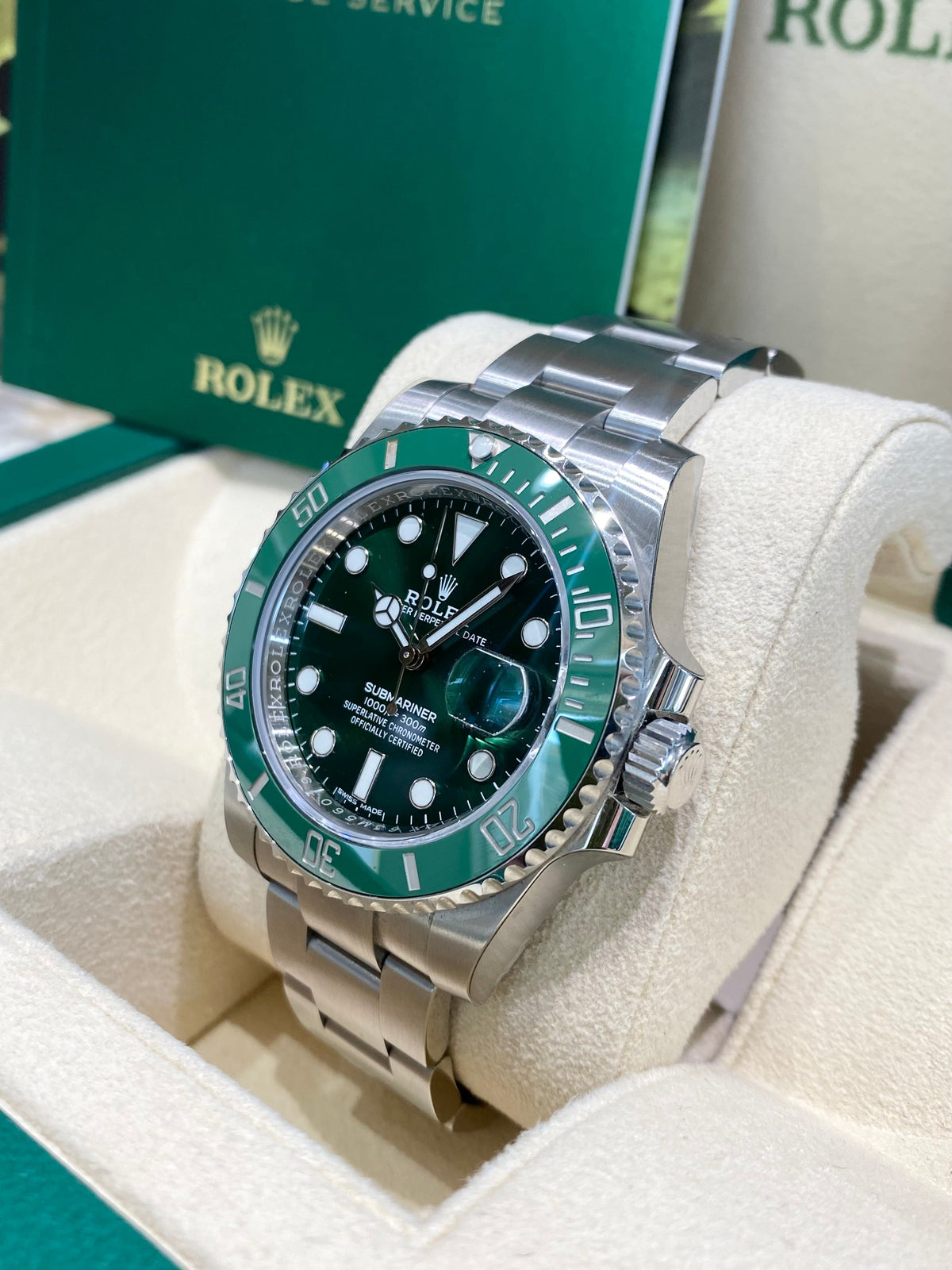 2018 Rolex Submariner Hulk 116610LV Watch