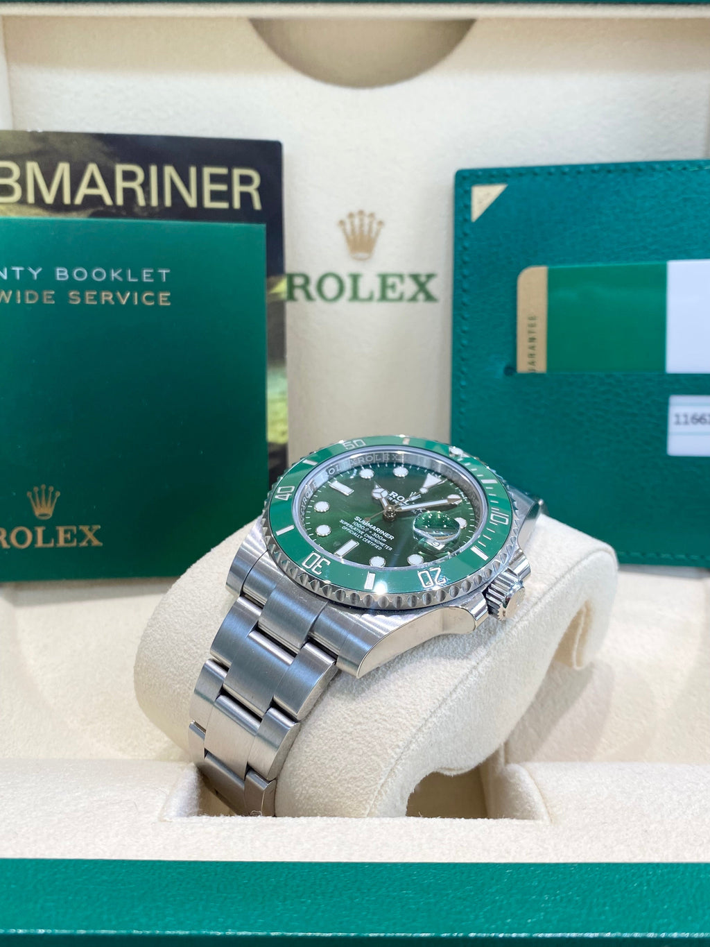 2018 Rolex Submariner Hulk 116610LV Watch