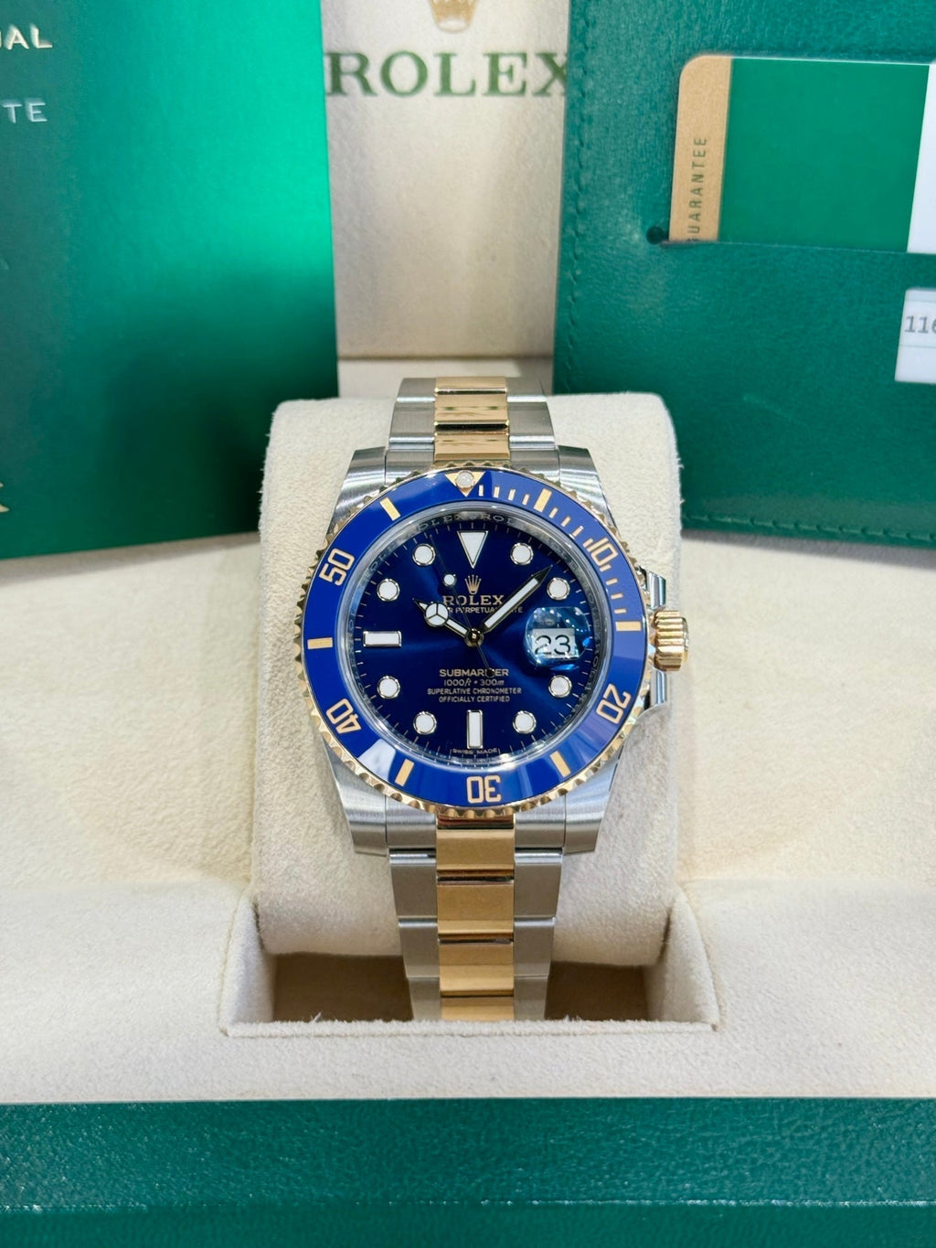2018 Rolex Submariner 116613LB Watch
