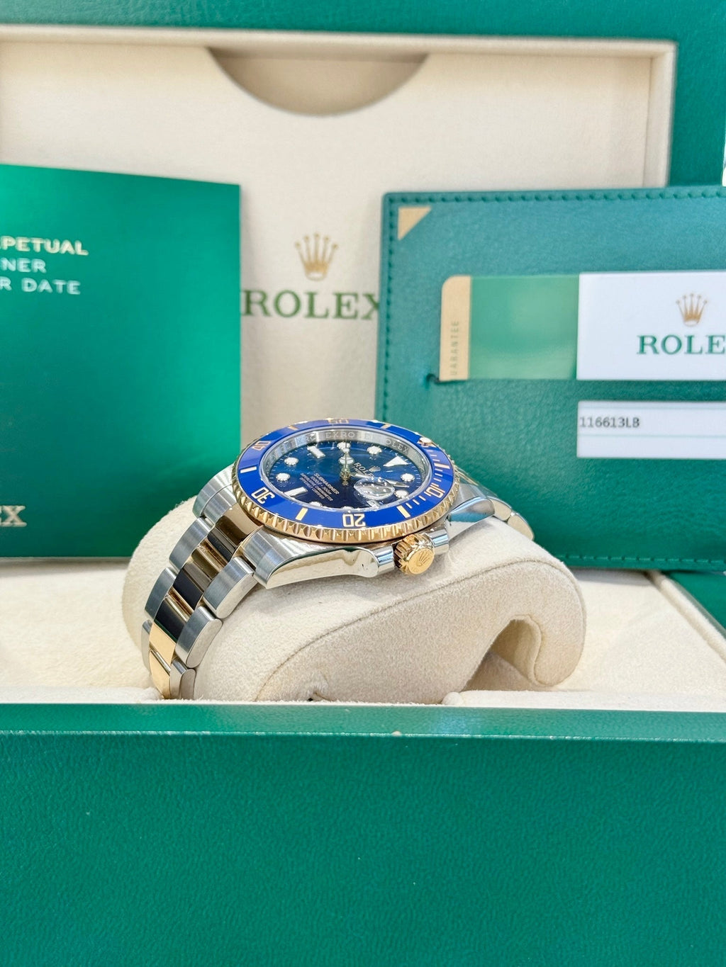2018 Rolex Submariner 116613LB Watch