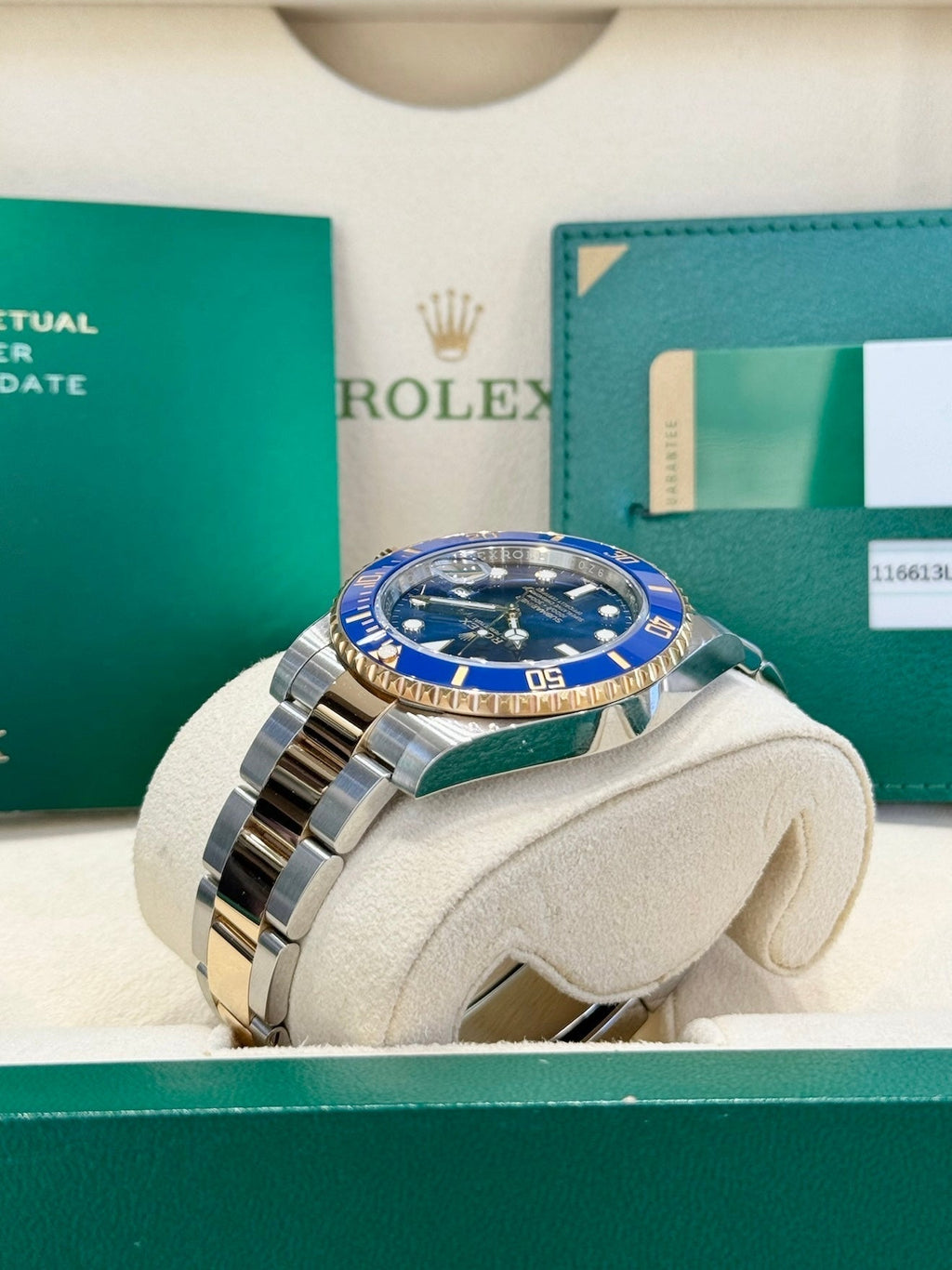 2018 Rolex Submariner 116613LB Watch