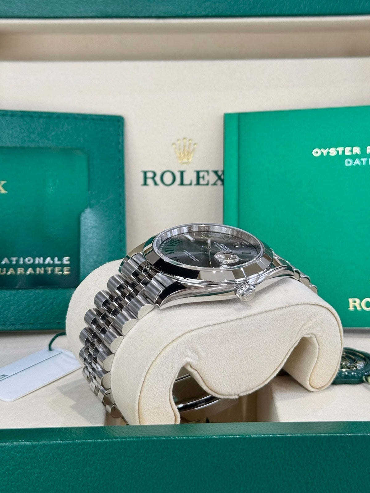 2025 Rolex Datejust 41 Wimbledon 126300 Watch