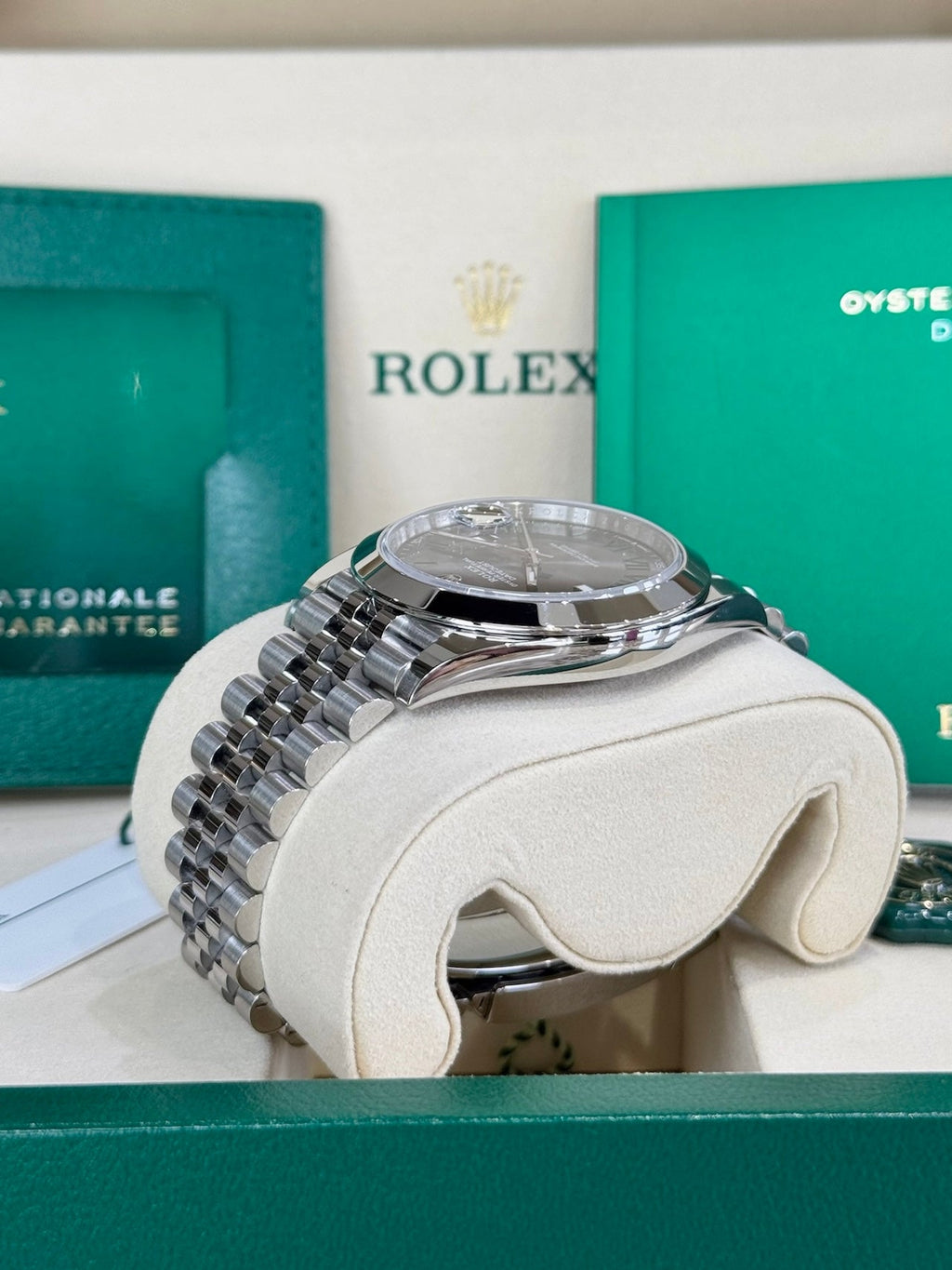2025 Rolex Datejust 41 Wimbledon 126300 Watch